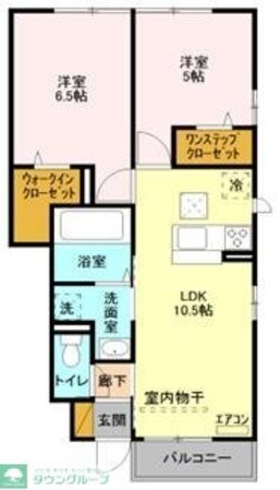 シャイン・カワナベの物件間取画像